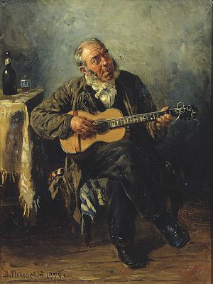 В.Е. Маковский. «Гитарист». 1879 г.