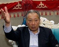 Свергнут президент Киргизии