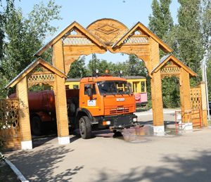 Национальной деревне грозит уничтожение огнем Национальной деревне грозит уничтожение огнем